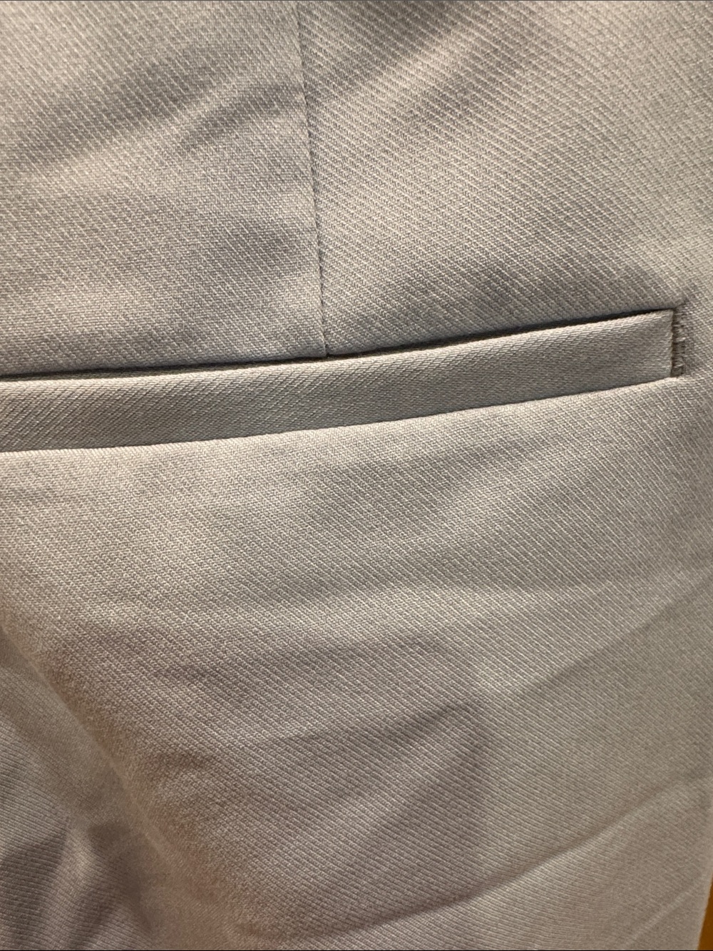 Abercrombie and Fitch High-Rise Wide-Leg Women’s Pants in Light Gray - Picture 8 of 10